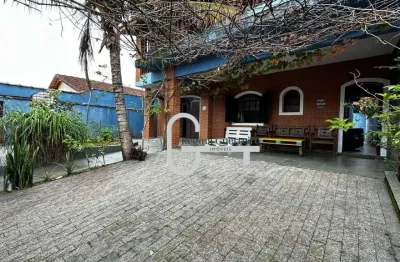 Casa com 3 dormitórios à venda, 264 m² por r$ 550.000,00 - balneário três marias - peruíbe/sp