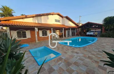 Casa com 5 dormitórios à venda, 400 m² por r$ 1.600.000,00 - balneário stella maris - peruíbe/sp