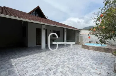Casa com 4 dormitórios à venda, 145 m² por r$ 380.000,00 - guaraú - peruíbe/sp