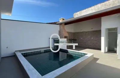 Casa com 3 dormitórios à venda, 139 m² por r$ 630.000,00 - jardim ribamar - peruíbe/sp