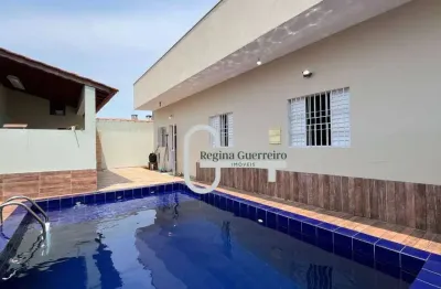 Casa com 3 dormitórios à venda, 122 m² por r$ 660.000,00 - jardim mar e sol - peruíbe/sp