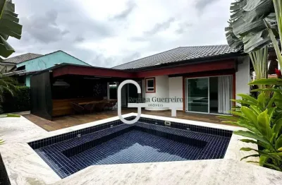 Casa com 4 dormitórios à venda, 207 m² por r$ 2.400.000,00 - bougainvillee ii - peruíbe/sp
