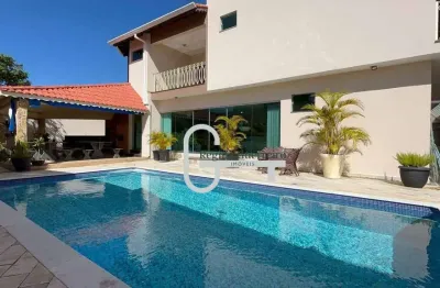 Casa com 6 dormitórios à venda, 573 m² por r$ 2.400.000,00 - jardim ribamar - peruíbe/sp