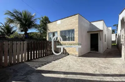 Casa com 2 dormitórios à venda, 127 m² por r$ 360.000,00 - estância balneária maria helena novaes - peruíbe/sp