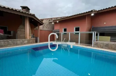 Casa com 3 dormitórios à venda, 180 m² por r$ 550.000,00 - estância são josé - peruíbe/sp