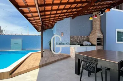 Casa com 3 dormitórios à venda, 110 m² por R$ 610.000,00 - Cidade Nova Peruibe - Peruíbe/SP