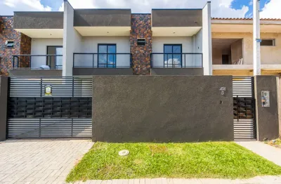 Sobrado duplex com ótimo padrão de construção e acabamentos no afonso pena