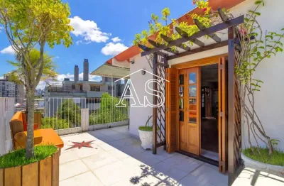 Cobertura com 3 quartos à venda na rua padre caldas, 90, partenon, porto alegre, 163 m2 por r$ 580.000