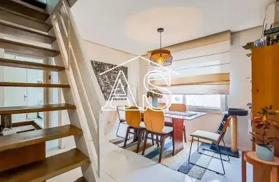 Cobertura com 2 quartos à venda na rua luiz afonso, 504, cidade baixa, porto alegre, 90 m2 por r$ 549.000