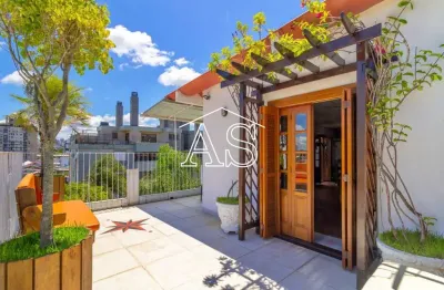 Cobertura com 3 quartos à venda na rua padre caldas, 90, partenon, porto alegre, 163 m2 por r$ 590.000