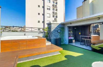 Cobertura com 2 quartos à venda na avenida montenegro, 329, petrópolis, porto alegre, 151 m2 por r$ 1.490.000