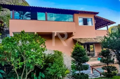 Casa com 4 quartos à venda na rua dos gravatás, itacoatiara, niterói, 440 m2 por r$ 2.200.000