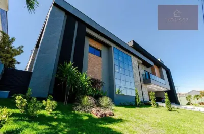 Casa com 5 dormitórios à venda, 500 m² por r$ 6.200.000,00 - boulevard lagoa - serra/es