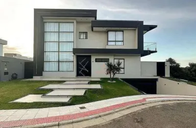 Casa em condomínio fechado com 4 quartos à venda na Avenida Talma Rodrigues Ribeiro, Boulevard Lagoa, Serra