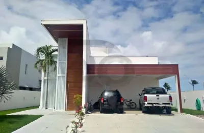 Casa de condomínio para vender com 4 quartos 4 suítes no bairro alphaville em barra dos coqueiros