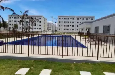 Apartamento para vender com 2 quartos no bairro luar da barra em barra dos coqueiros