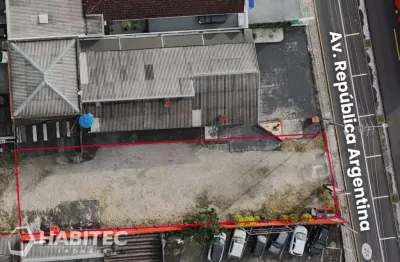 Terreno comercial para alugar na Avenida República Argentina, 4856, Capão Raso, Curitiba