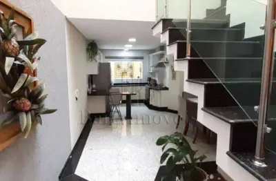 Sobrado 3 quartos 3 suítes na vila scarpélli - santo andré