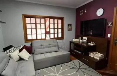 Casa com salão de festas e edícula - parque erasmo assunção, santo andré