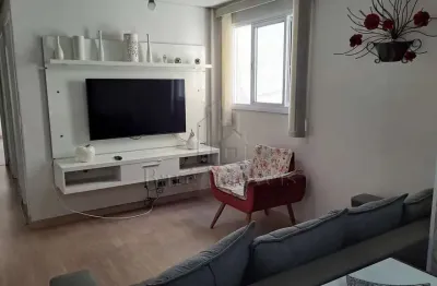 Apartamento mobiliado à venda na vila humaitá, em santo andré – 62m²