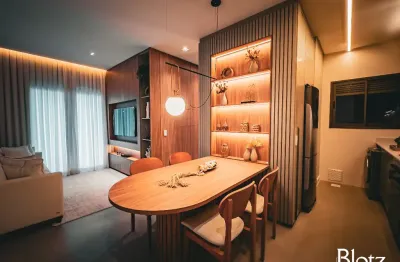 L# apartamento garden mobiliado e decorado com 2 dormitórios, suíte e jardim privativo