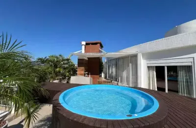 L# cobertura de luxo com 4 suítes e piscina privativa na cahoeira do bom jesus