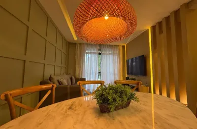 L# oportunidade única: apartamento finamente mobiliado a poucos metros da praia