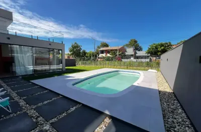 L# casa em condomio fechado mobiliada e com piscina em florianopolis
