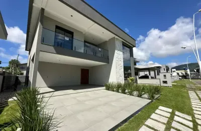 L# casa de alto padrão com 293m² em condomínio fechado em florianopolis