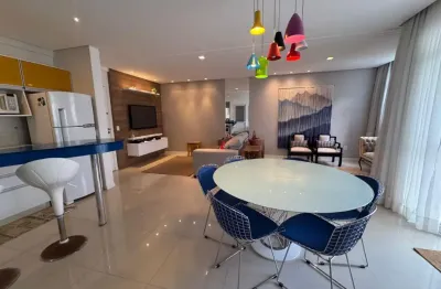 Apartamento porteira fechada mobiliado com 02 dormitórios sendo 01 suíte - 02 vagas de garagem. área nobre dos ingleses # gv