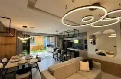 Casa de alto padrão com 3 suítes, varanda gourmet e automação completa