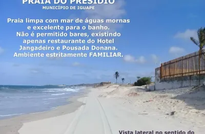 Apartamento porteira fechada em condominio fechado na praia do presidio, apenas r$ 249.000,00
