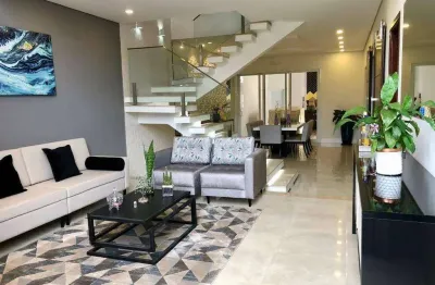 Casa à venda em hortolândia, jardim golden park residence, com 3 suítes, com 248 m², golden park