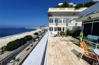Cobertura com 4 quartos à venda na Avenida Atlântica, Copacabana, Rio de Janeiro