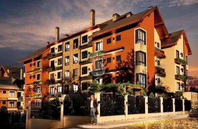 Apartamento com 2 quartos à venda no piratini, gramado  por r$ 755.000