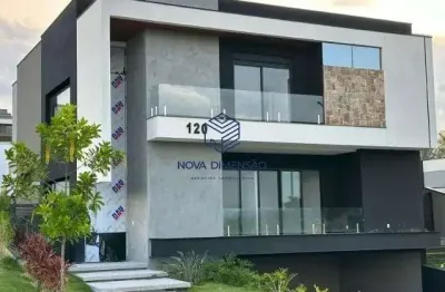 Sobrado com 4 dormitórios à venda, 430 m² por r$ 4.600.000,00 - condomínio residencial alphaville ii - são josé dos campos/sp