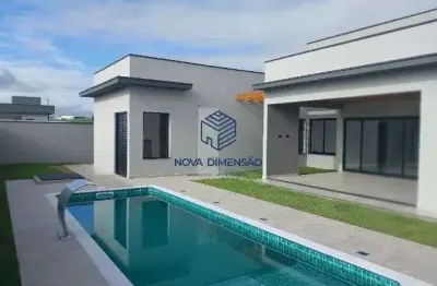 Casa com 3 dormitórios à venda, 255 m² por r$ 1.500.000,00 - ecopark bourbon - caçapava/sp
