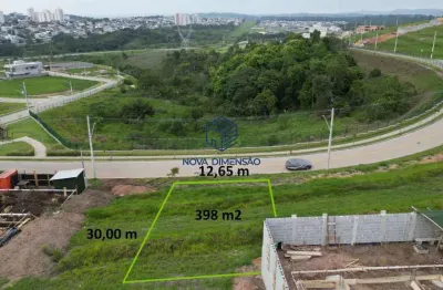 Terreno à venda, 398 m² por r$ 580.000,00 - terras alpha - urbanova - são josé dos campos/sp