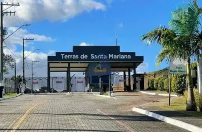 Terreno de 1.854 m2 no condomínio terras de santa mariana - caçapava