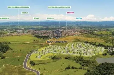 Terreno à venda, 354 m² por r$ 265.000 - borda da mata - caçapava/sp