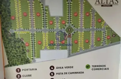 Terreno à venda, 374 m² por r$ 275.000 - terras altas - caçapava/sp