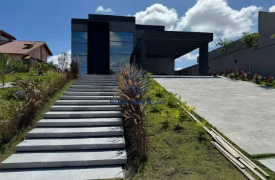 Casa luxuosa no residencial jequitibá (porteira fechada)