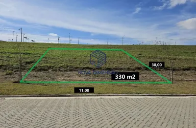 Terreno à venda, 330 m² por r$ 690.000,00 - condomínio terras alpha - são josé dos campos/sp