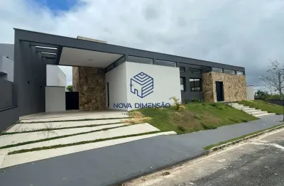 Casa nova à venda em condomínio terras do vale, caçapava/sp