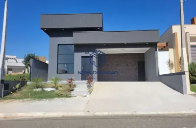 Excelente casa nova no reserva do vale com 251m2 3 dorms/ 4 vagas