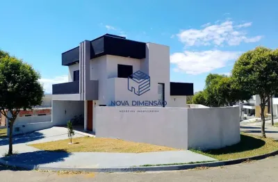 Sobrado residencial à venda no condomínio terras do vale, caçapava/sp