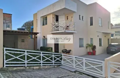 Casa em condomínio fechado com 4 quartos à venda na rua walter da silva maia, 30, ipitanga, lauro de freitas, 140 m2 por r$ 699.990