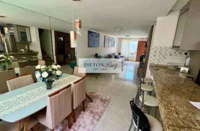 Casa em condomínio fechado com 3 quartos à venda na rua júlio m dos santos, 297, buraquinho, lauro de freitas, 186 m2 por r$ 920.000