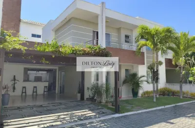 Casa em condomínio fechado com 4 quartos à venda na rua felicia cardoso dos santos, 298, buraquinho, lauro de freitas, 195 m2 por r$ 930.000