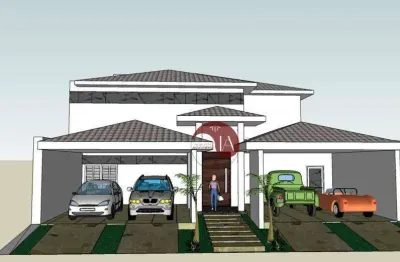 Golden park - sobrado com 4 suítes à venda - 444 m² - condomínio alto padrão - mirassol/sp